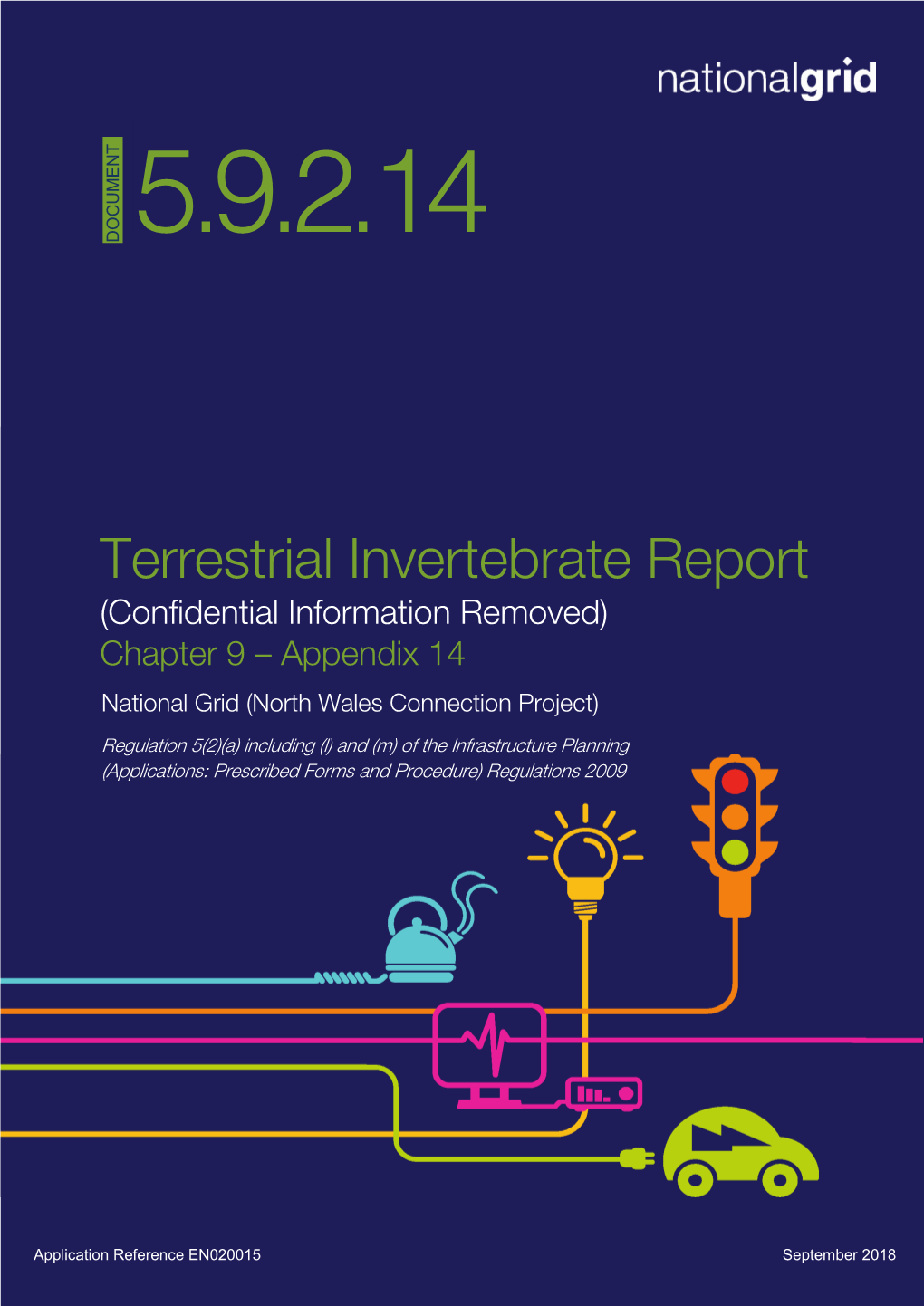 Terrestrial Invertebrate Report (Confidential Information Removed) Chapter 9 – Appendix 14