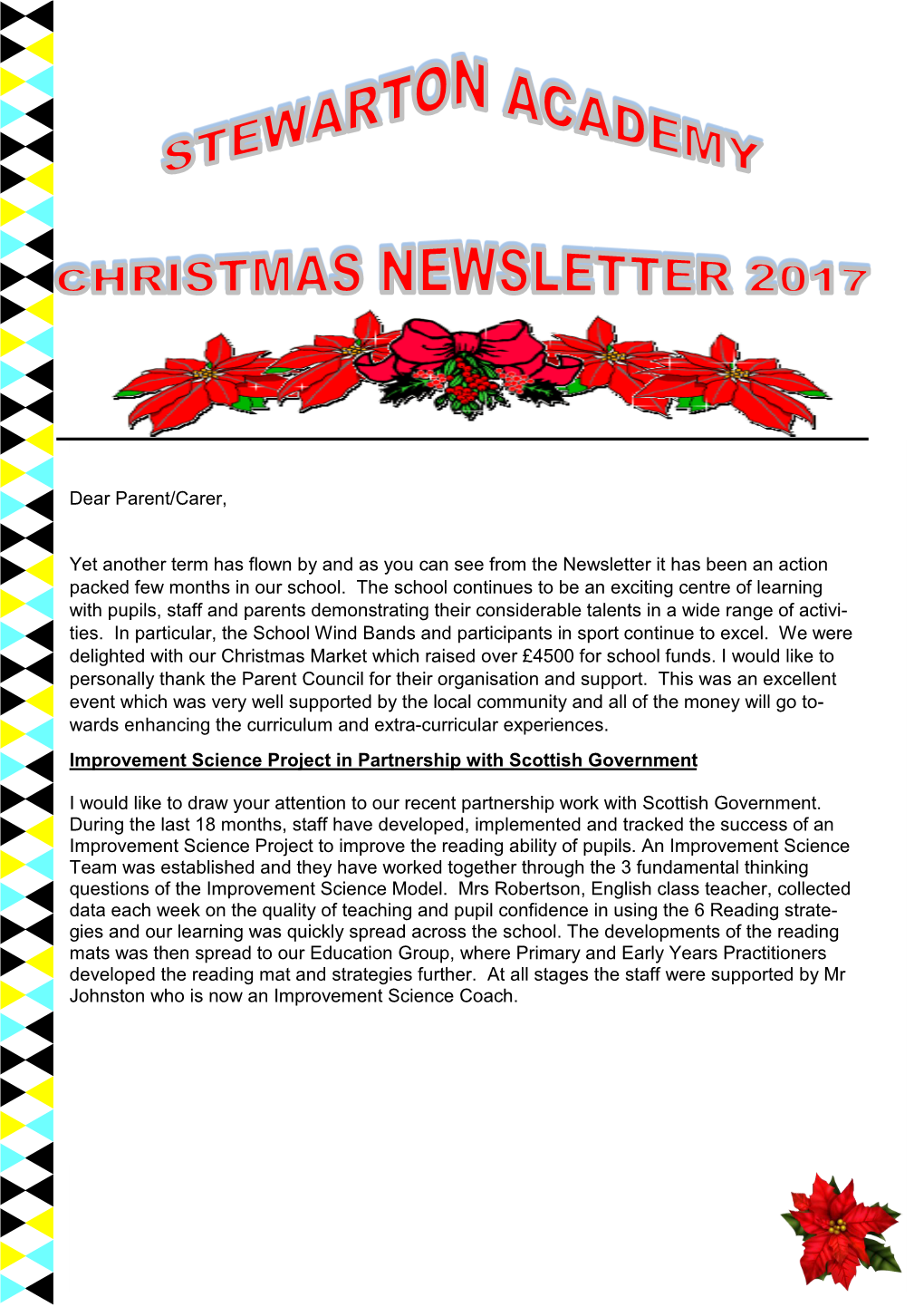 Xmas Newsletter 2017