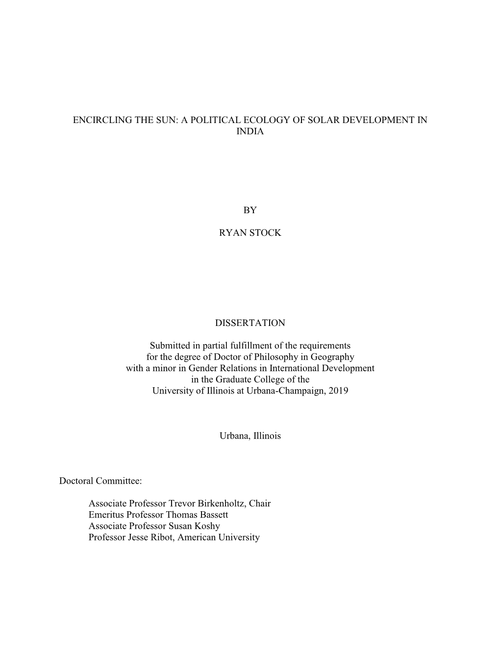 STOCK-DISSERTATION-2019.Pdf