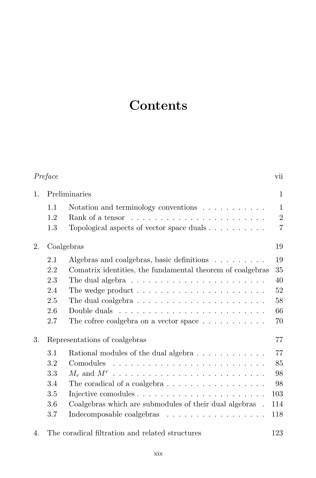 Hopf Algebras