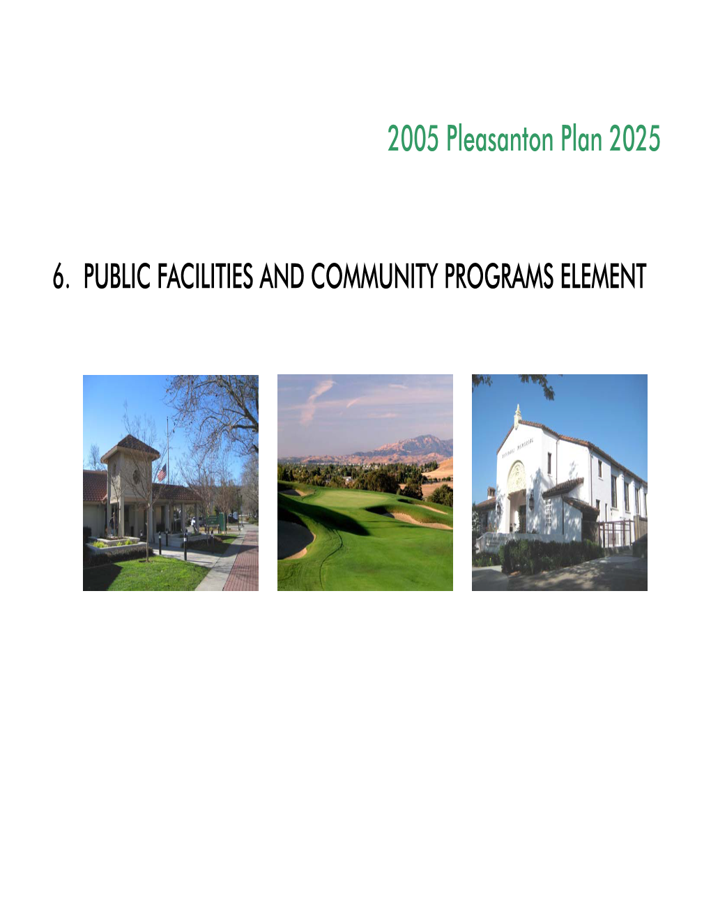 2005 Pleasanton Plan 2025