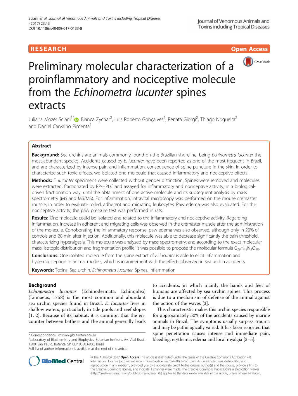 View • Inclusion in Pubmed and All Major Indexing Services • Maximum Visibility for Your Research