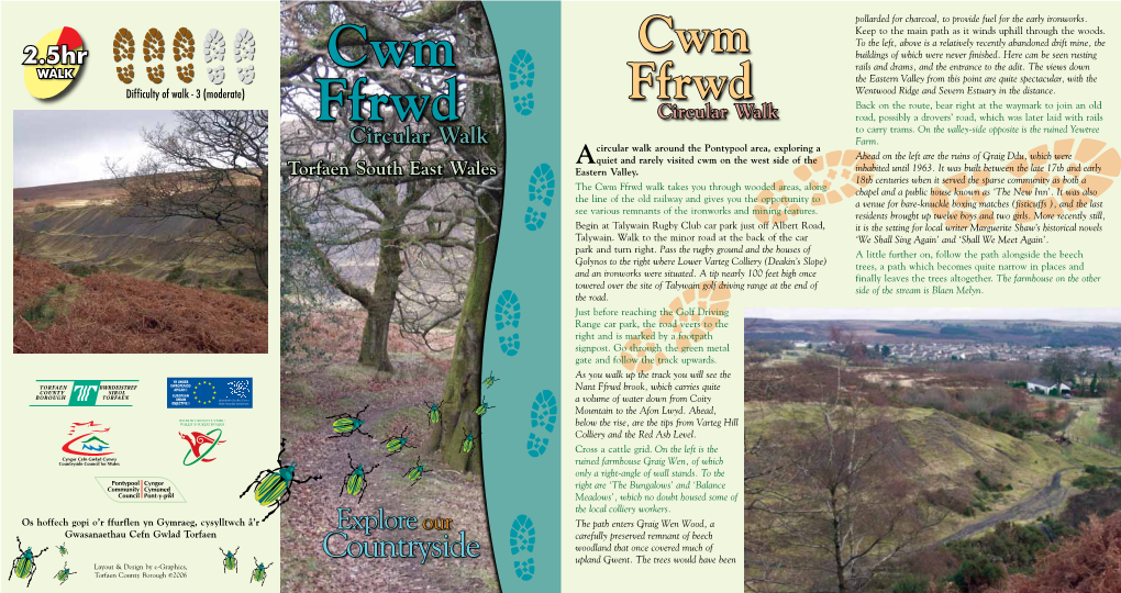 Cwm Ffrwd Circular Walk Leaflet