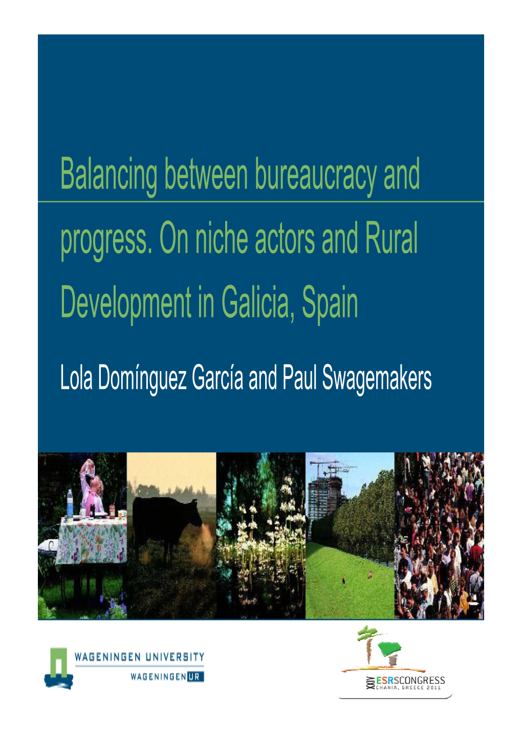 Sustainable Rural Development Dynamics in an Increasingly Depopulating European Rural Area: the Comarca De Verín in Galicia, a Region in the North West of Spain