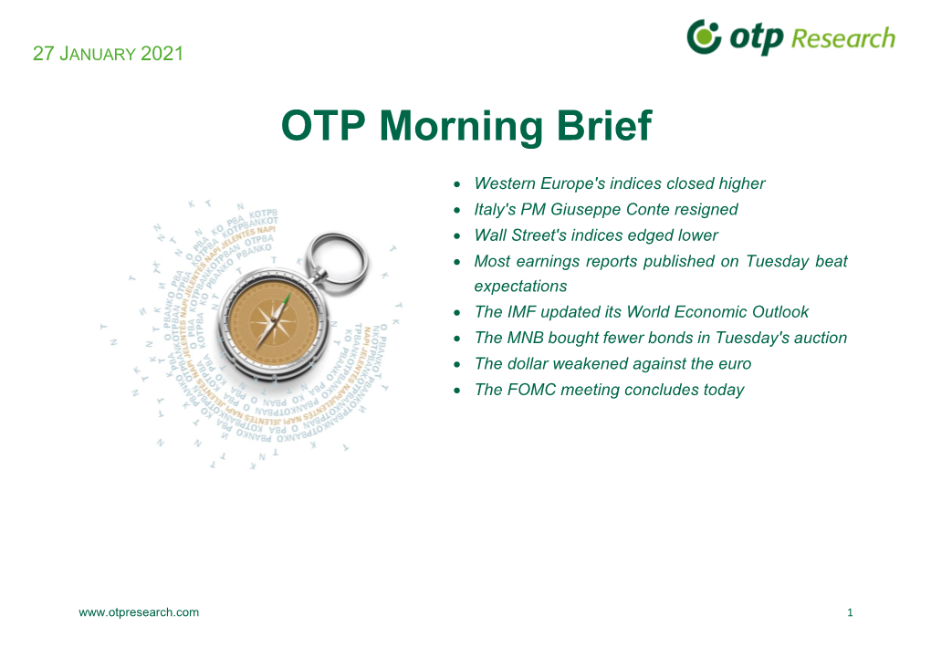 OTP Morning Brief