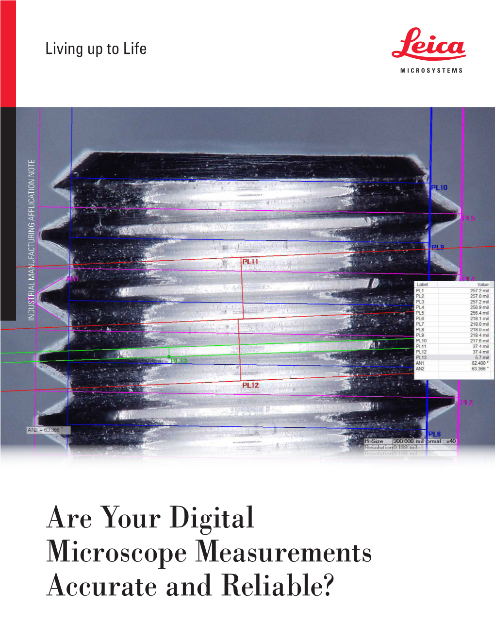 Are Your Digital Microscope Measurements Accurate and Reliable?