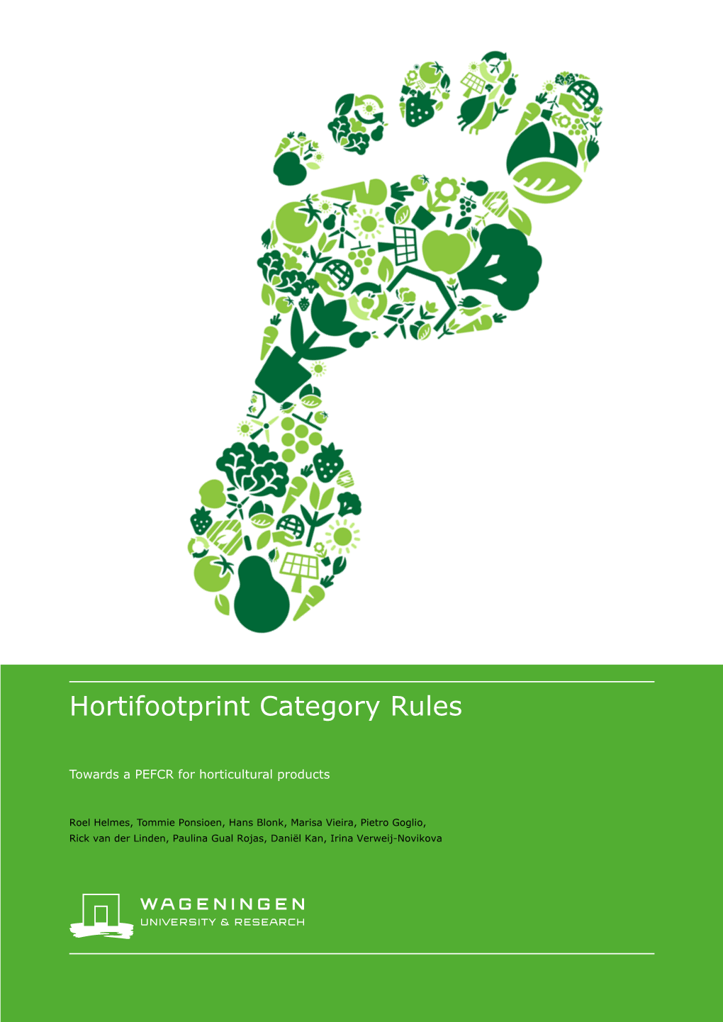 Hortifootprint Category Rules