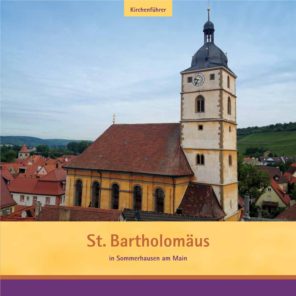 St. Bartholomäus in Sommerhausen Am Main Vorwort
