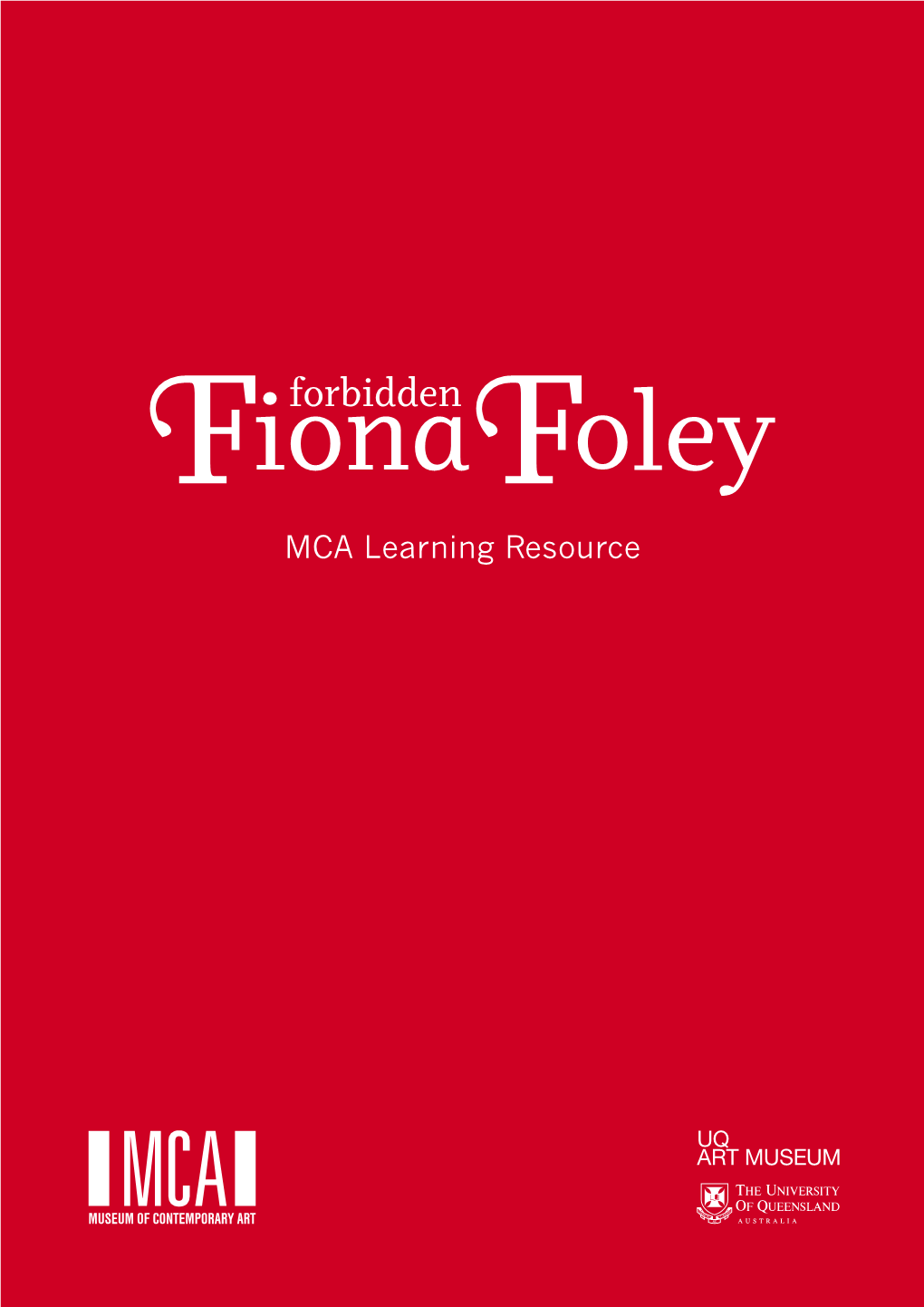 Fiona Foley Learning Resource