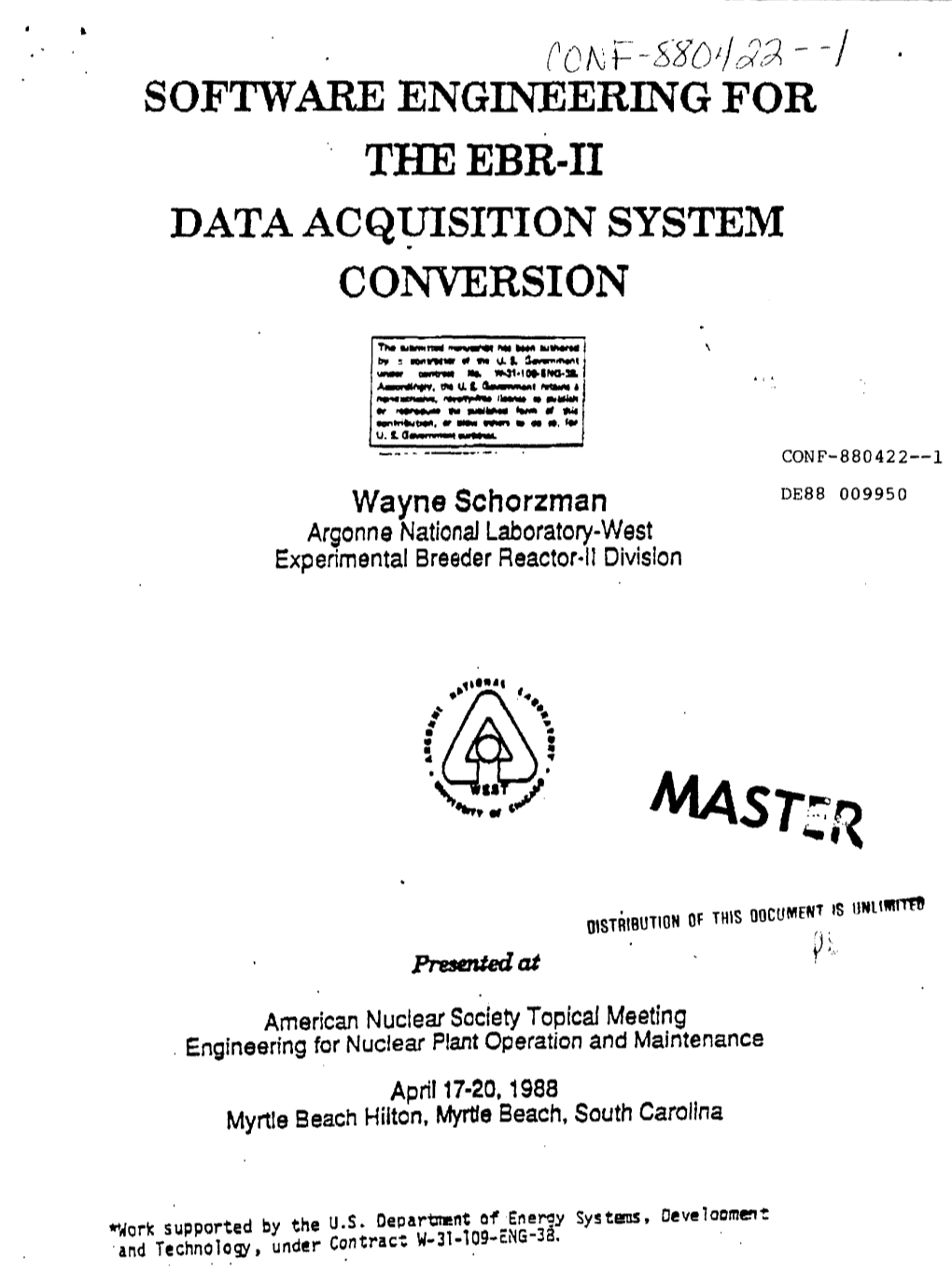 Software Engineering for Theebr-Ii Data Acquisition System Conversion
