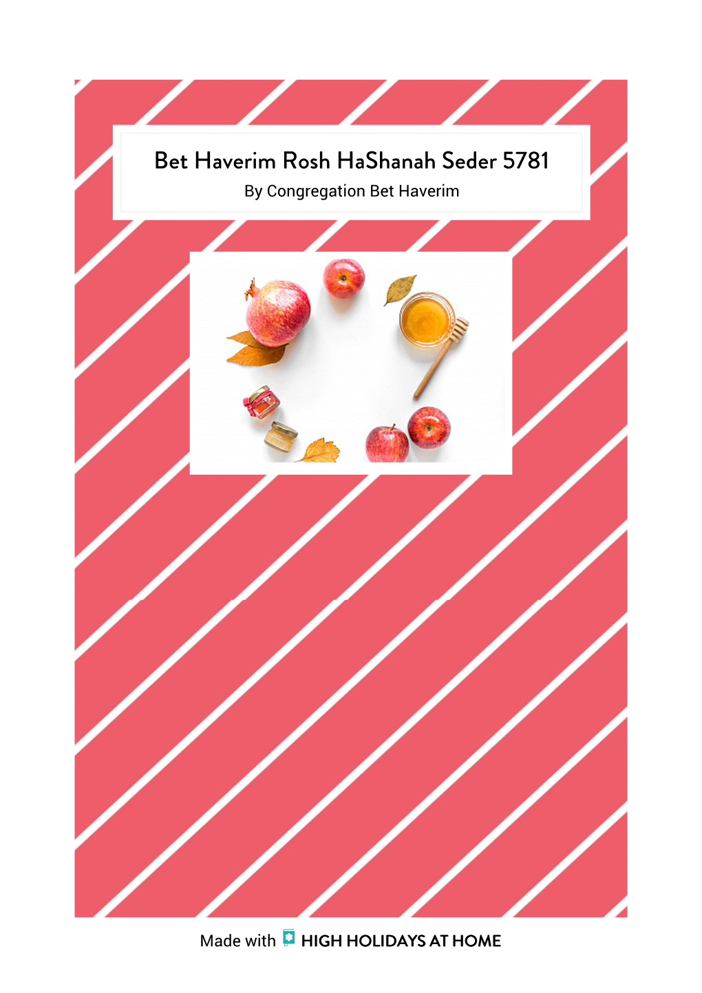 Bet Haverim Rosh Hashanah Seder 5781 by Congregation Bet Haverim