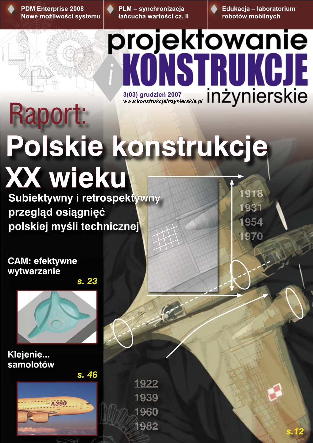 Polskie Konstrukcje XX Wieku Lotnictwo Zawsze Było Wiodącą Dziedziną Inżynierii, „Coś, Co Jest Piękne, Będzie Także Działać Doskonale”