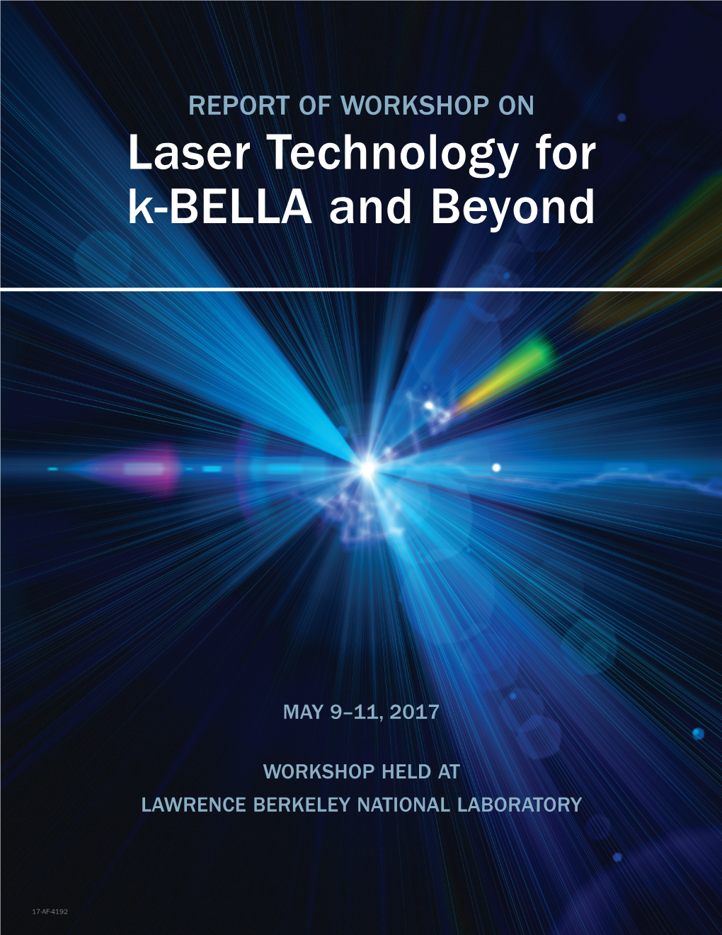 REPORT of WORKSHOP on Laser Technology for K-BELLA and Beyond