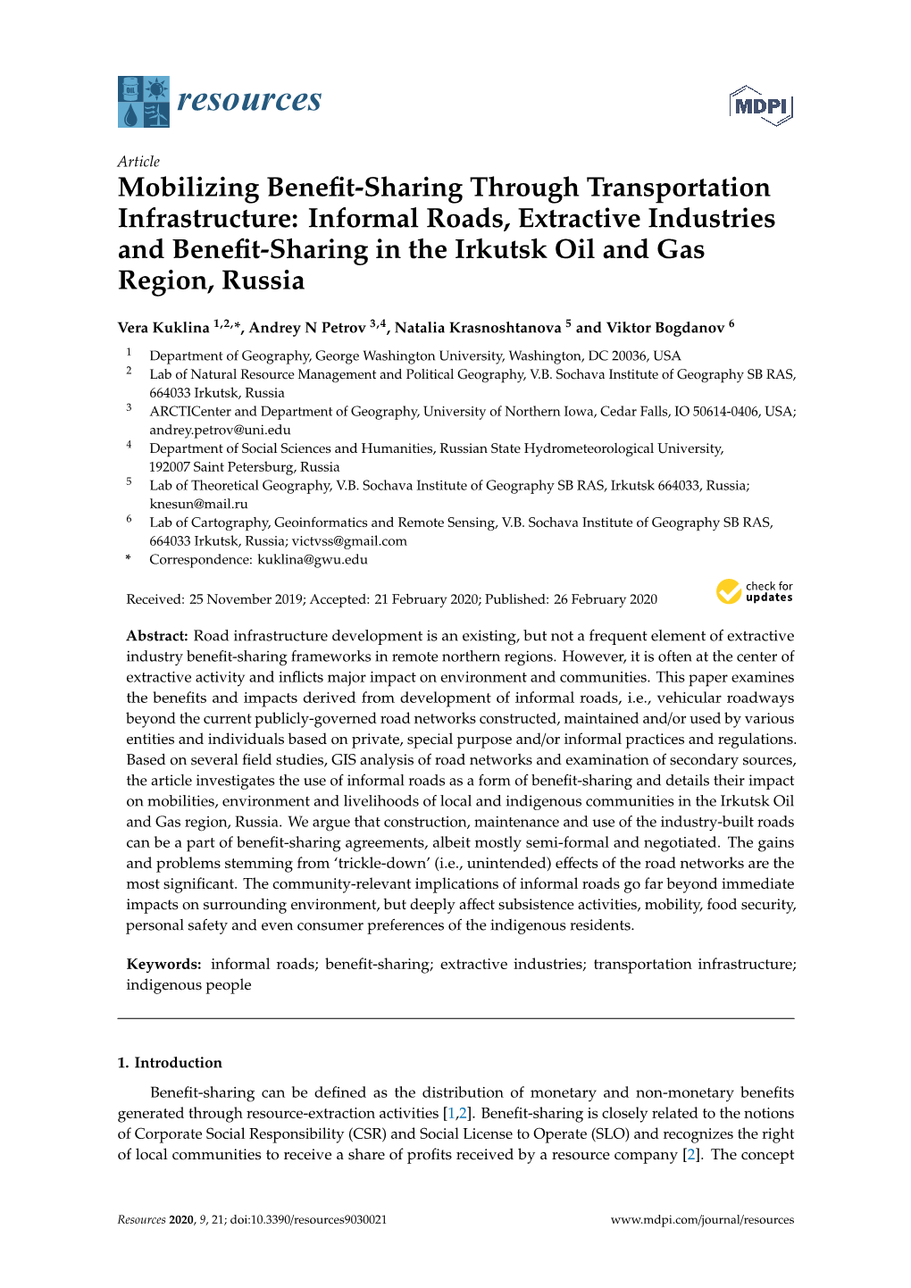 Mobilizing Benefit-Sharing Through Transportation Infrastructure