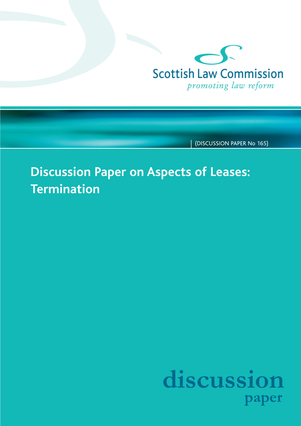Discussion Paper on Aspects of Leases: Termination