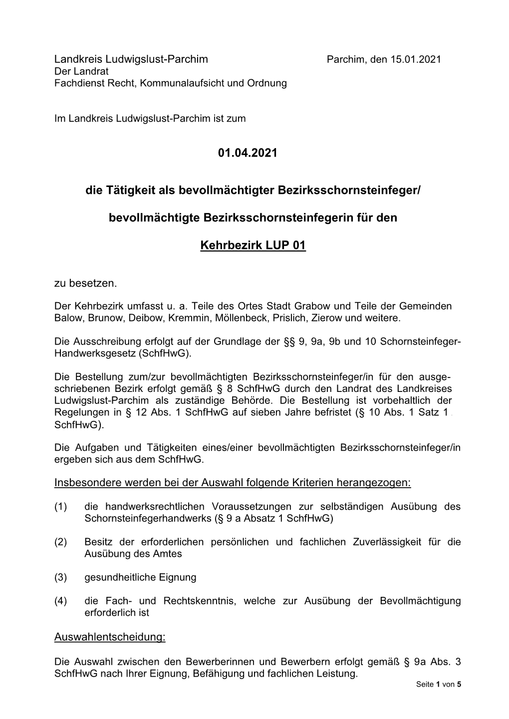 01.04.2021 Die Tätigkeit Als Bevollmächtigter