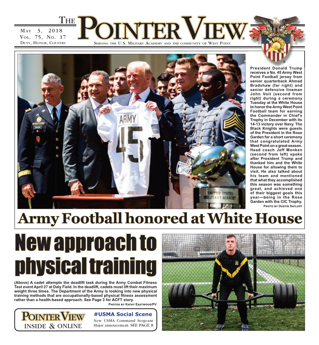 US Army Rethinking Army Physical Fitness Test with Cadets' Help
