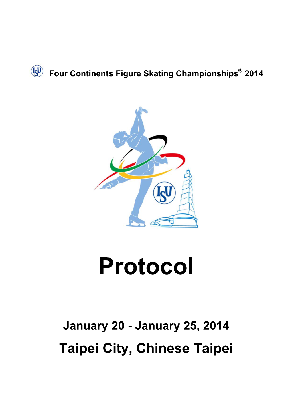 ISU Four Continents FS CHAMPIONSHIPS ® 2014