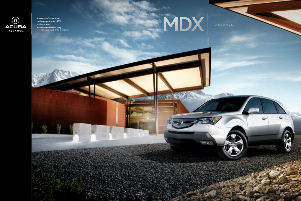 2009 MDX Brochure Eng.Pdf