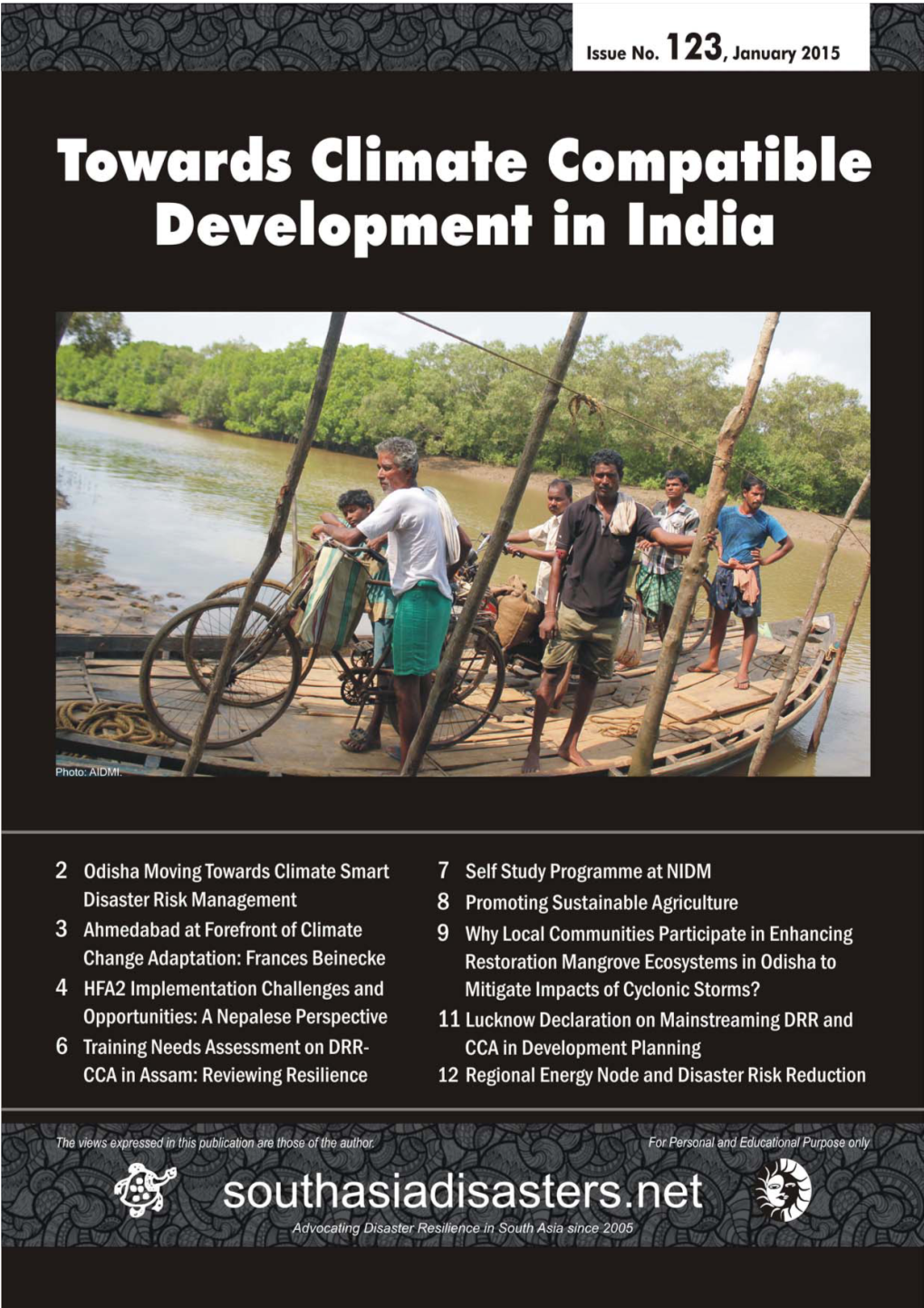 Towards Climate Compatible Development in India