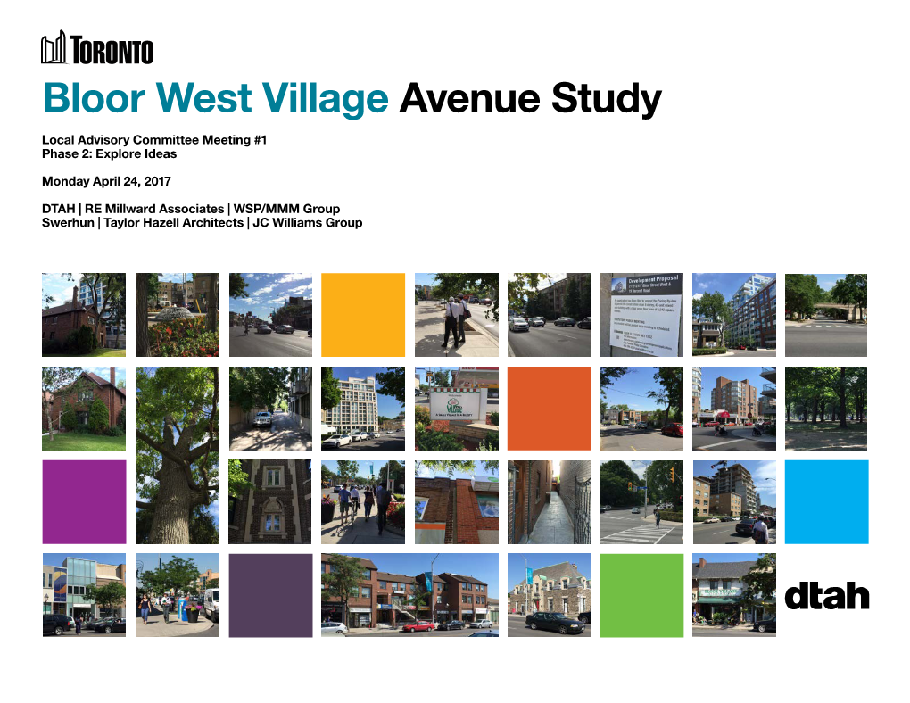 Bloor West Village Avenue Study