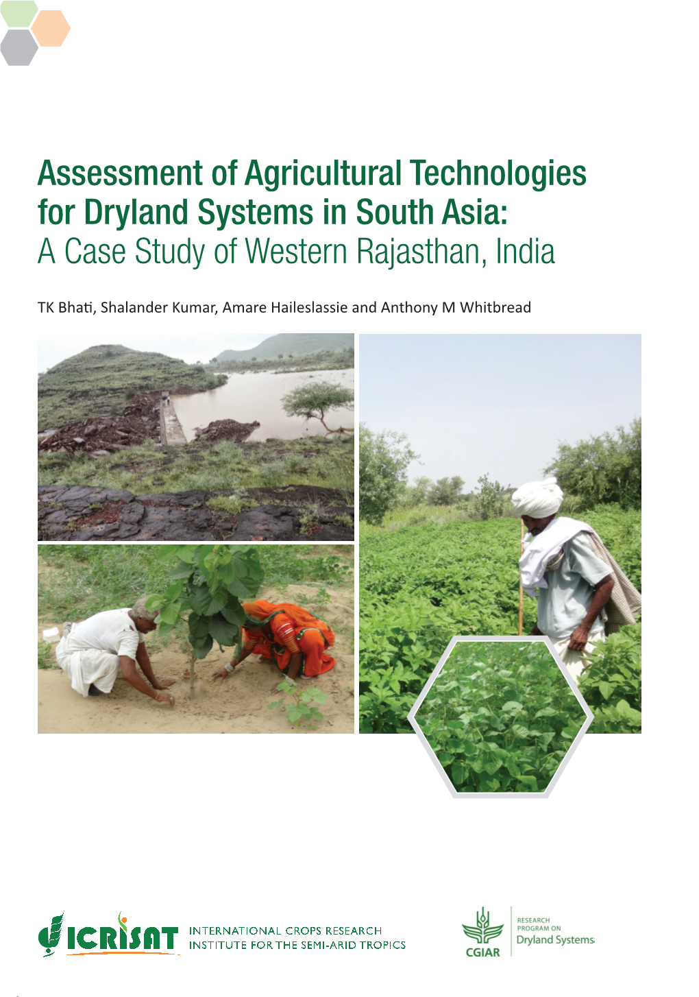 Assessment of Agricultural Technologies for Dryland Systems in South Asia: a Case Study of Western Rajasthan, India
