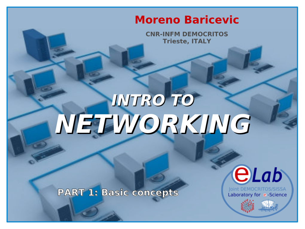 Brief Intro to Networking