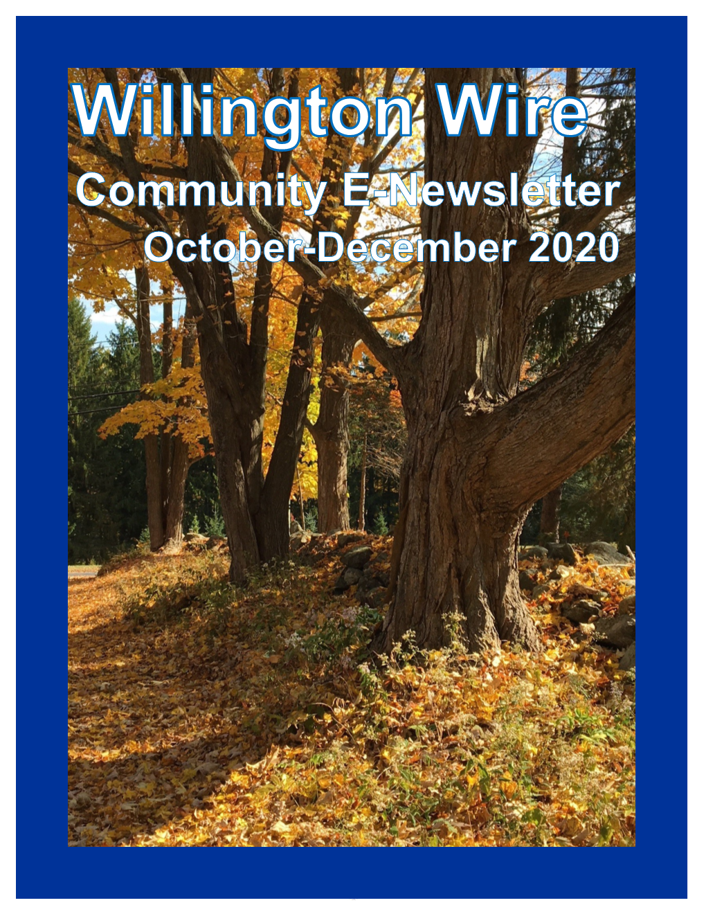 Willington Wire Fall 2020