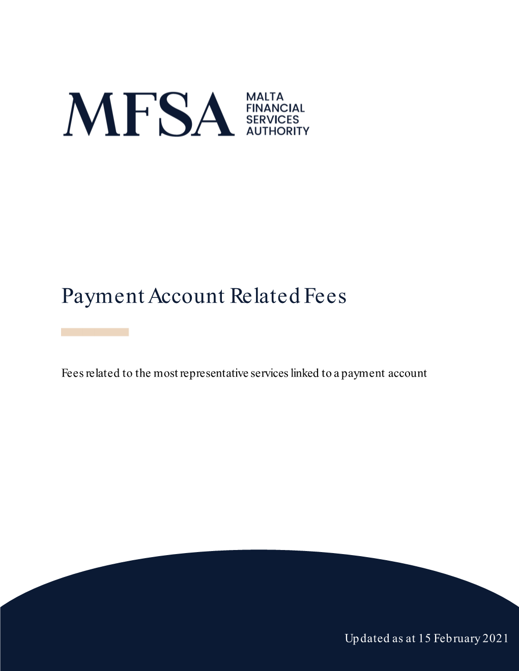 Payment Account Related Fees