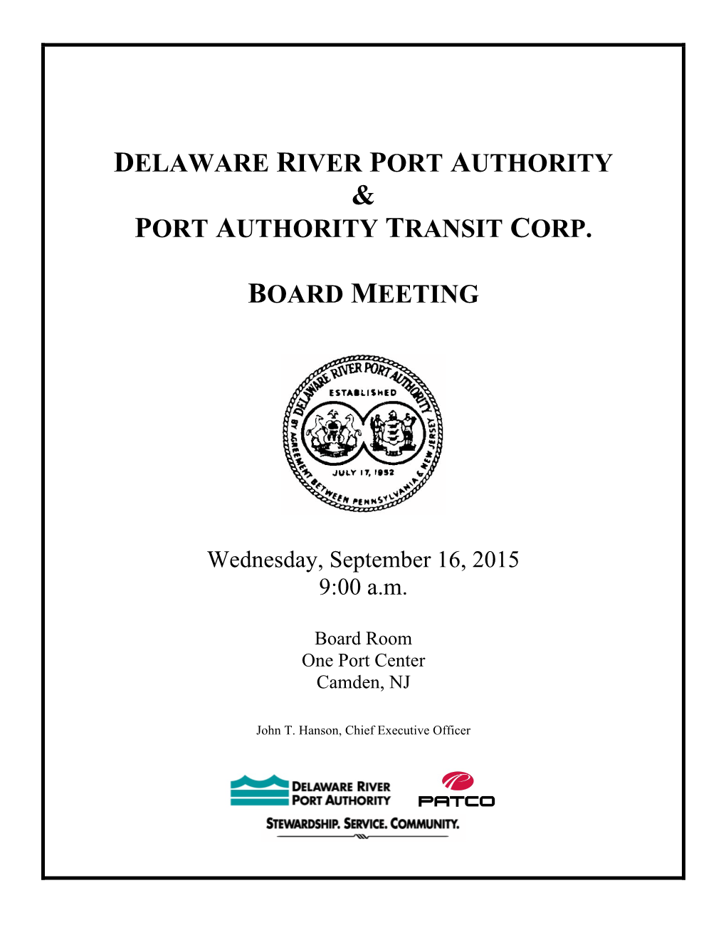 Delaware River Port Authority Port Authority