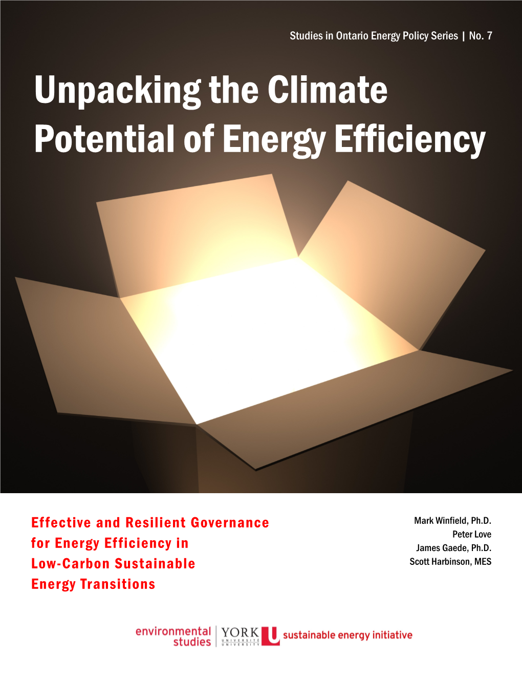 Unpacking the Climate Potential of Energy Efficiency
