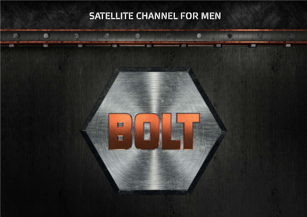 SATELLITE CHANNEL for MEN Is a Satellite Channel Featuring Ukraine-Produced Content BOLT for the Male Audience