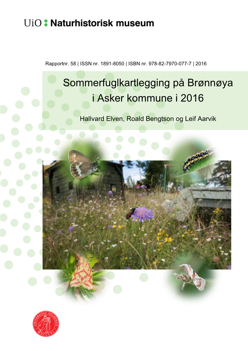 Sommerfuglkartlegging På Brønnøya I Asker Kommune I 2016