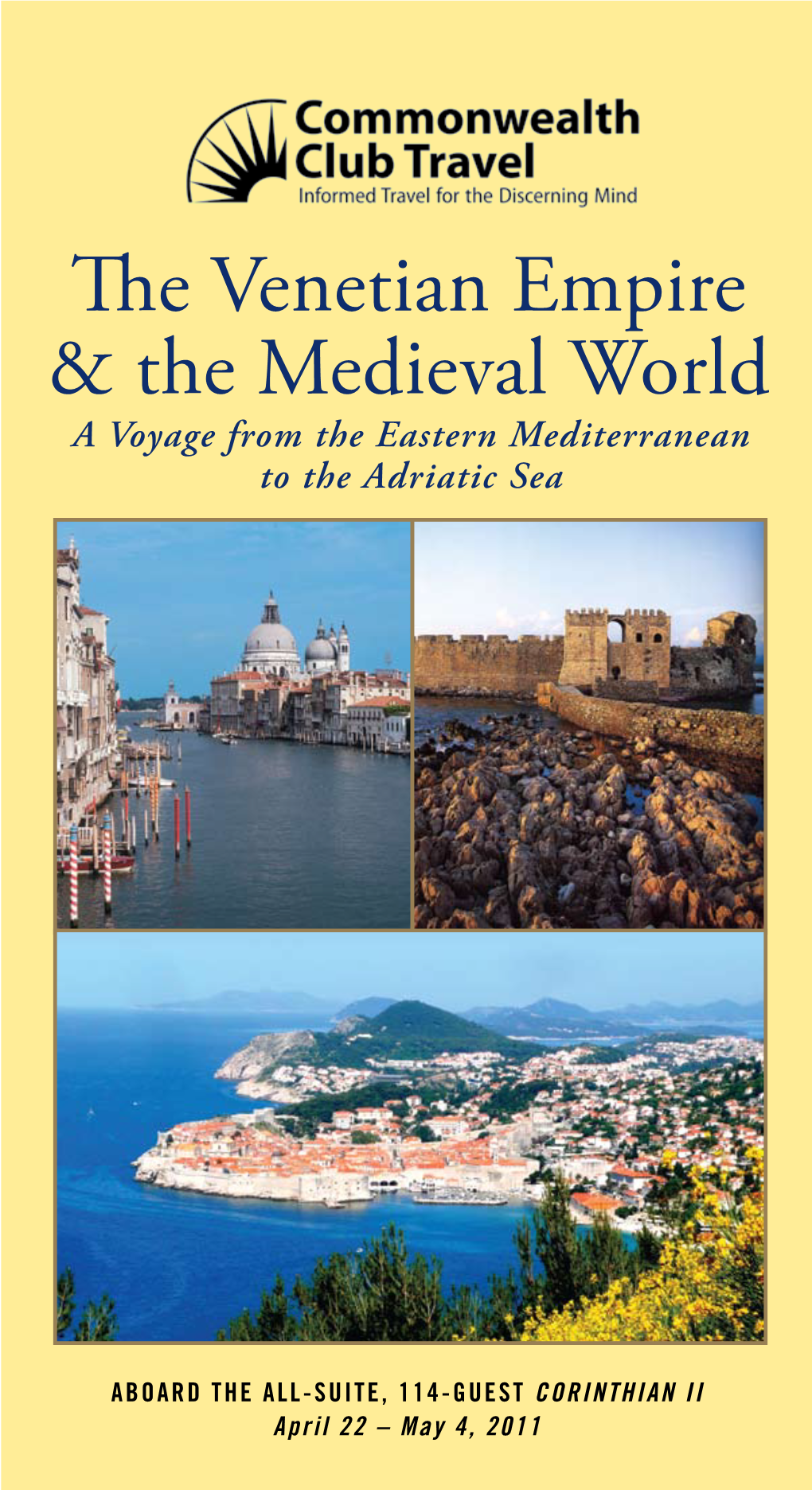 The Venetian Empire & the Medieval World