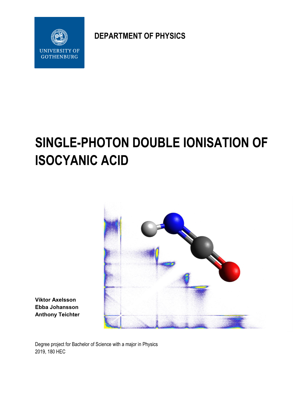 Single-Photon Double Ionisation of Isocyanic Acid