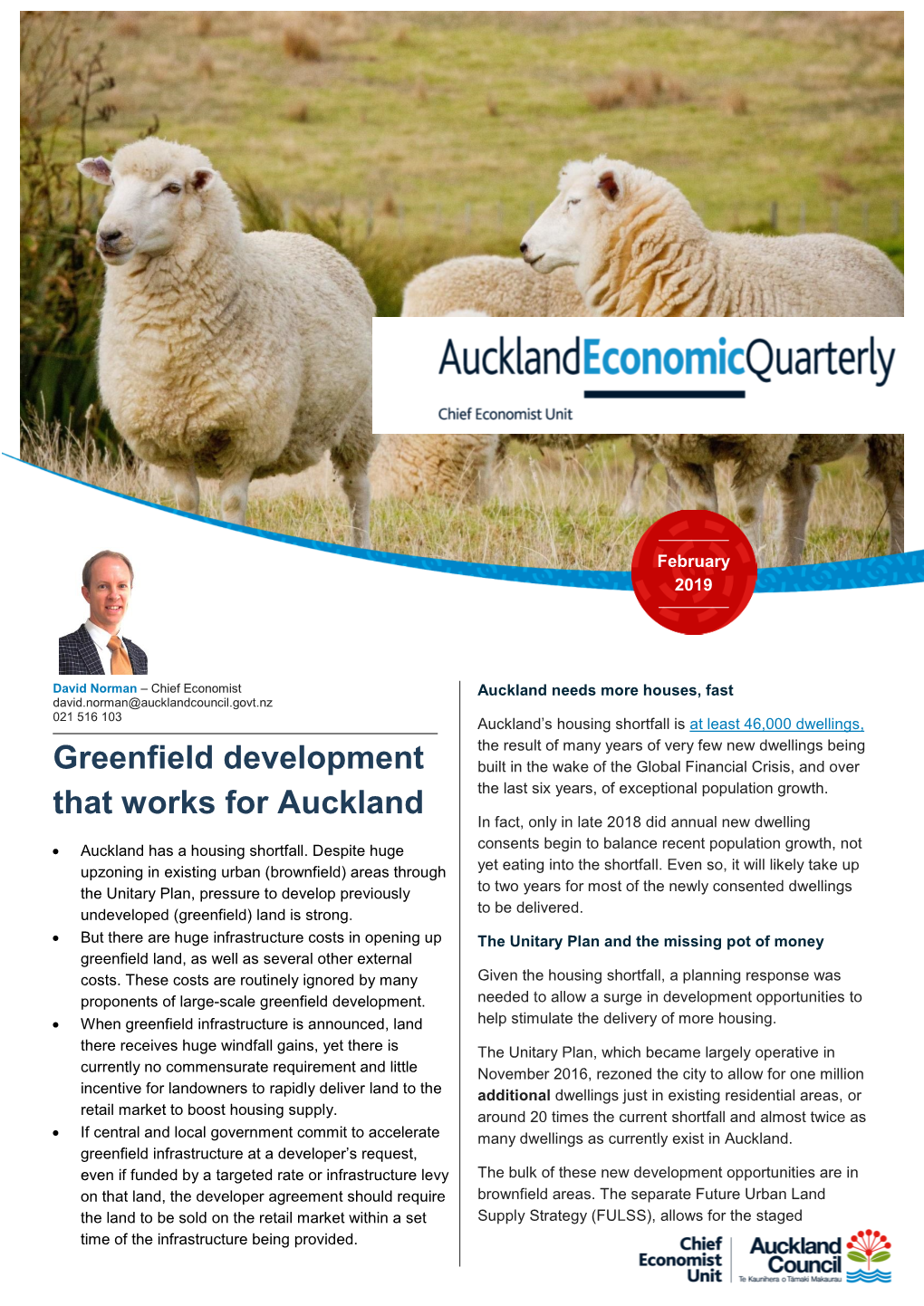 Greenfield Development That Works for Auckland