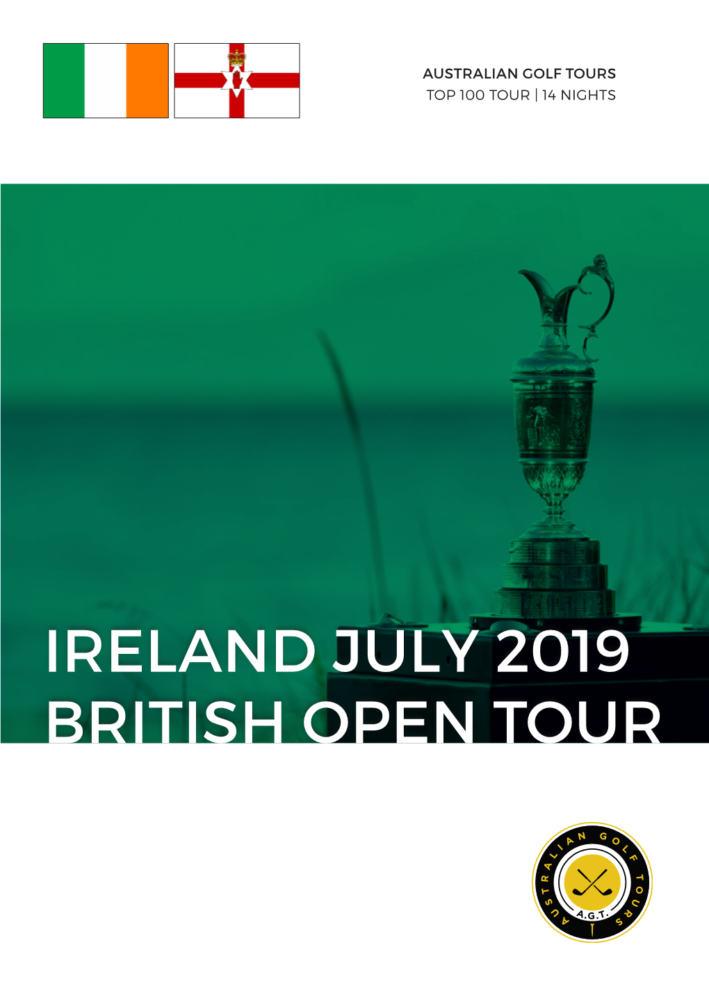 Ireland July 2019 British Open Tour British Open 2019 - Ireland Tour Itinerary