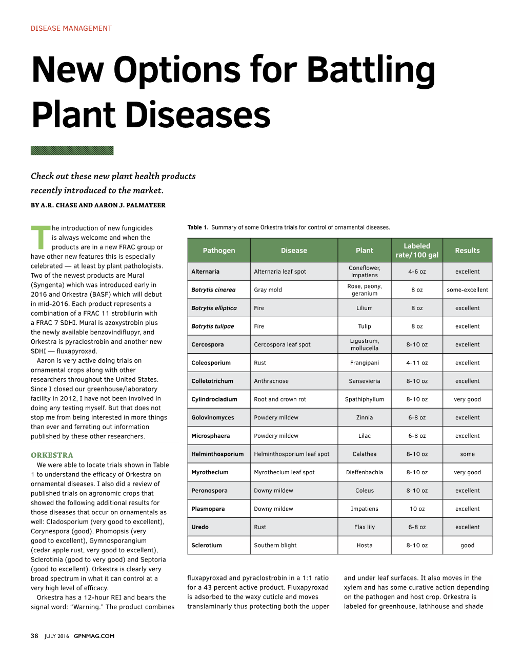 New Options for Battling Plant Diseases