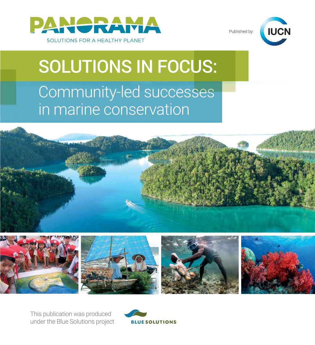 SOLUTIONS in FOCUS: Community-Led Successes in Marine Conservation