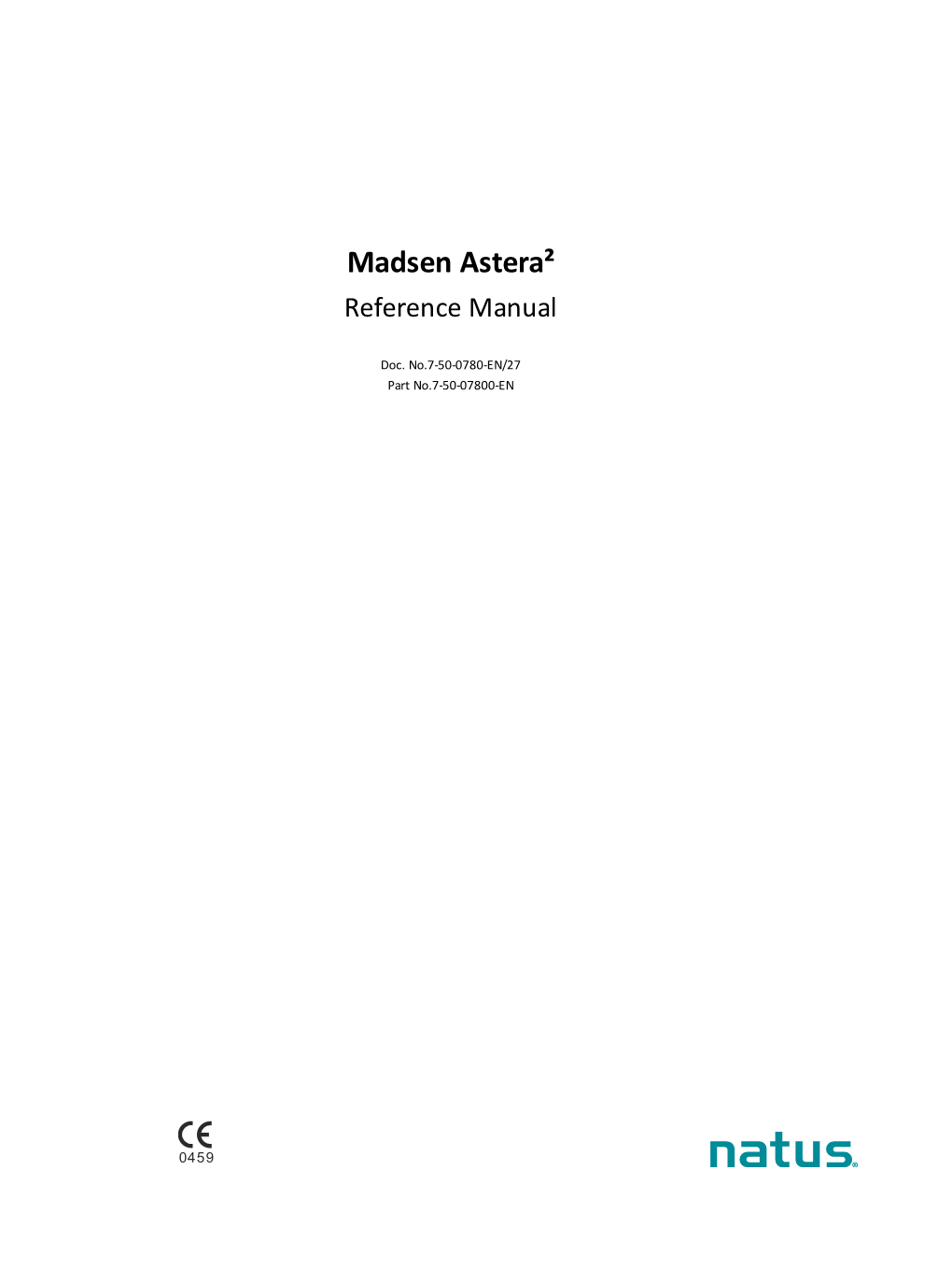 Madsen Astera² Reference Manual