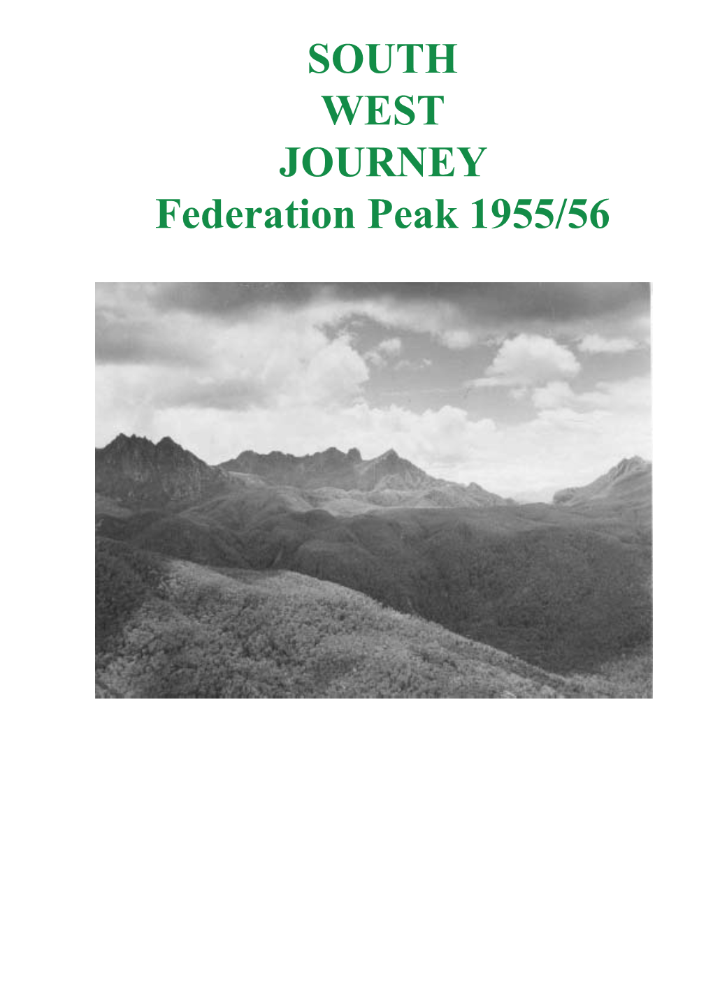 Federation Peak