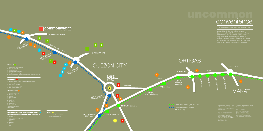 MAKATI Ortigas Quezon CITY