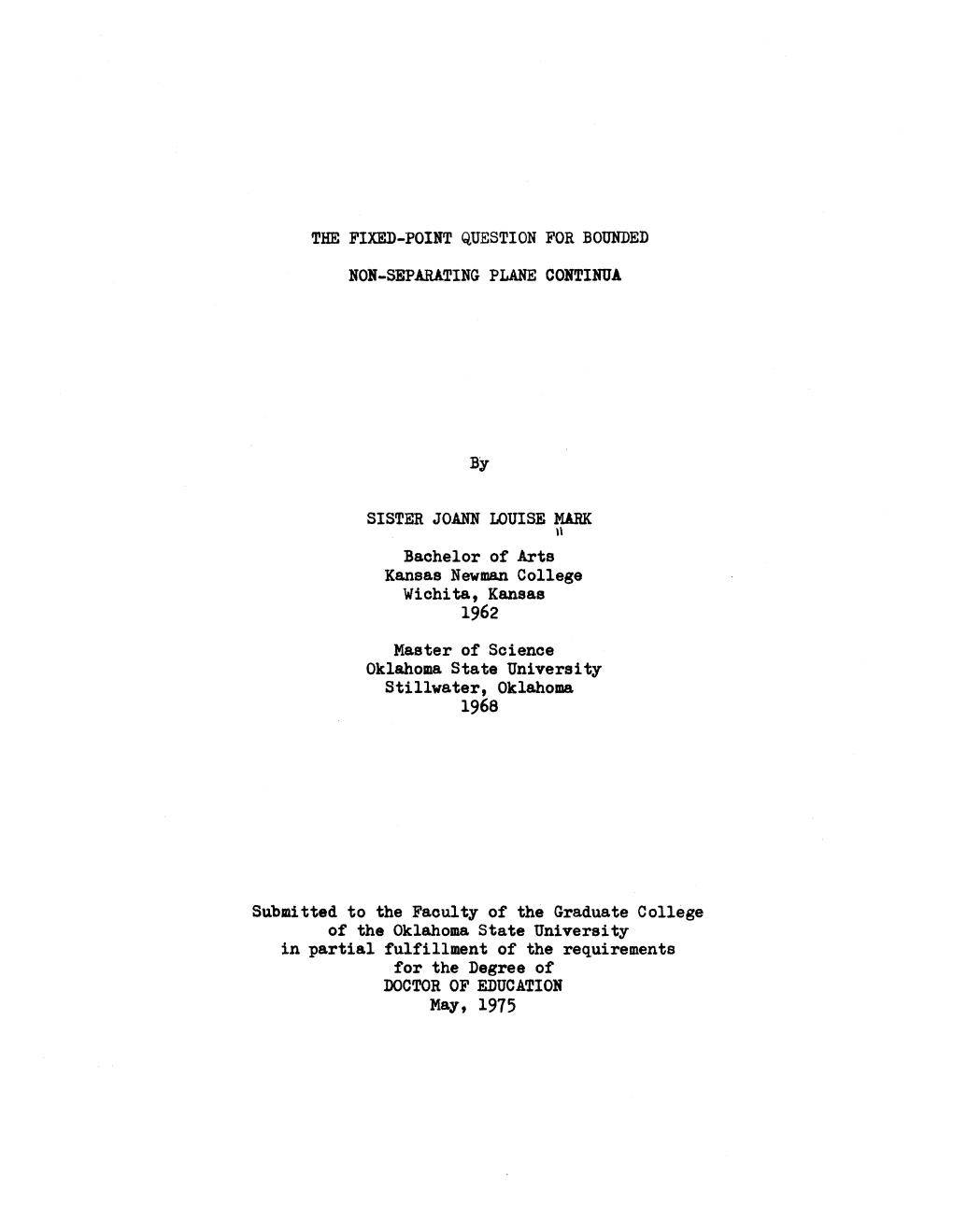 The Fixed-Point Question for Bounded Non-Separating Plane Continua