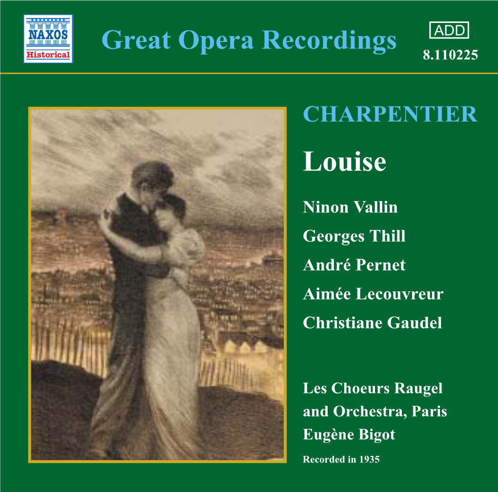 CHARPENTIER Louise