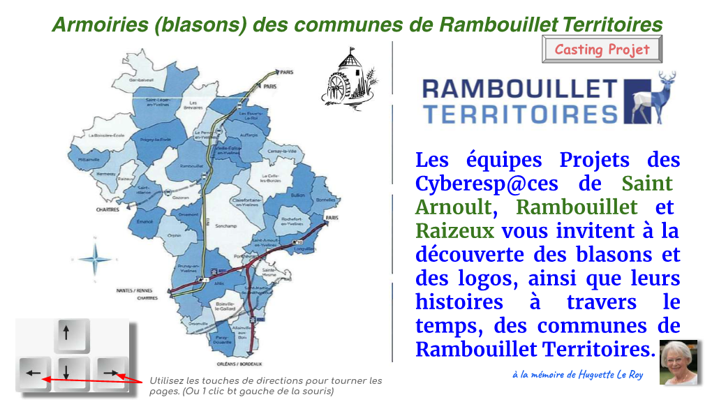 Armoiries (Blasons) Des Communes De Rambouillet Territoires Casting Projet