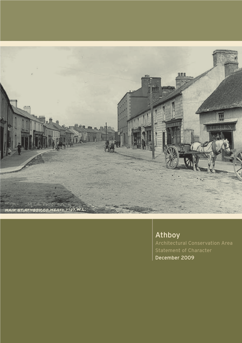 Athboy Architectural Conservation Area Statement of Character December 2009