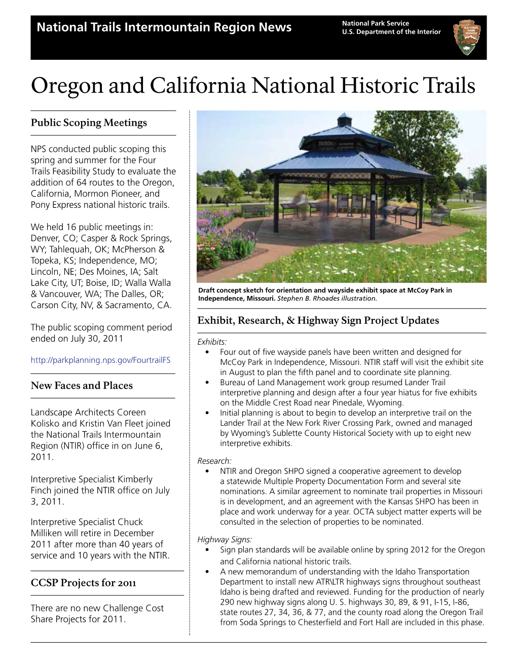 Oregon and California National Historic Trails
