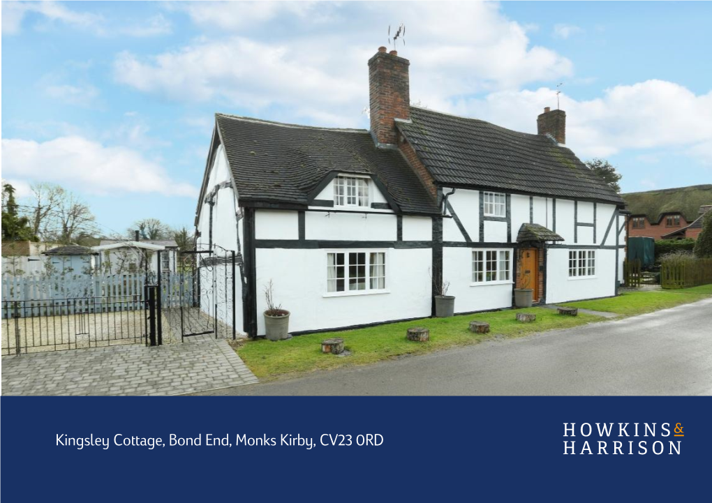 Kingsley Cottage, Bond End, Monks Kirby, CV23 0RD