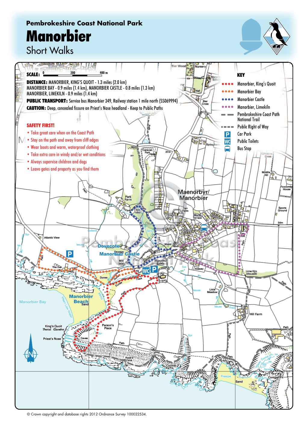 Manorbier Short Walks