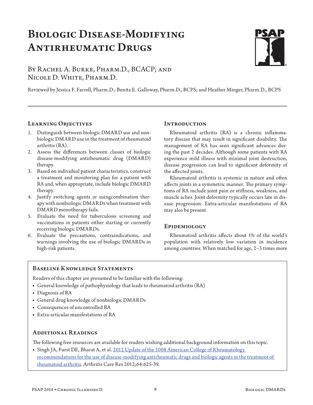 Biologic Disease-Modifying Antirheumatic Drugs